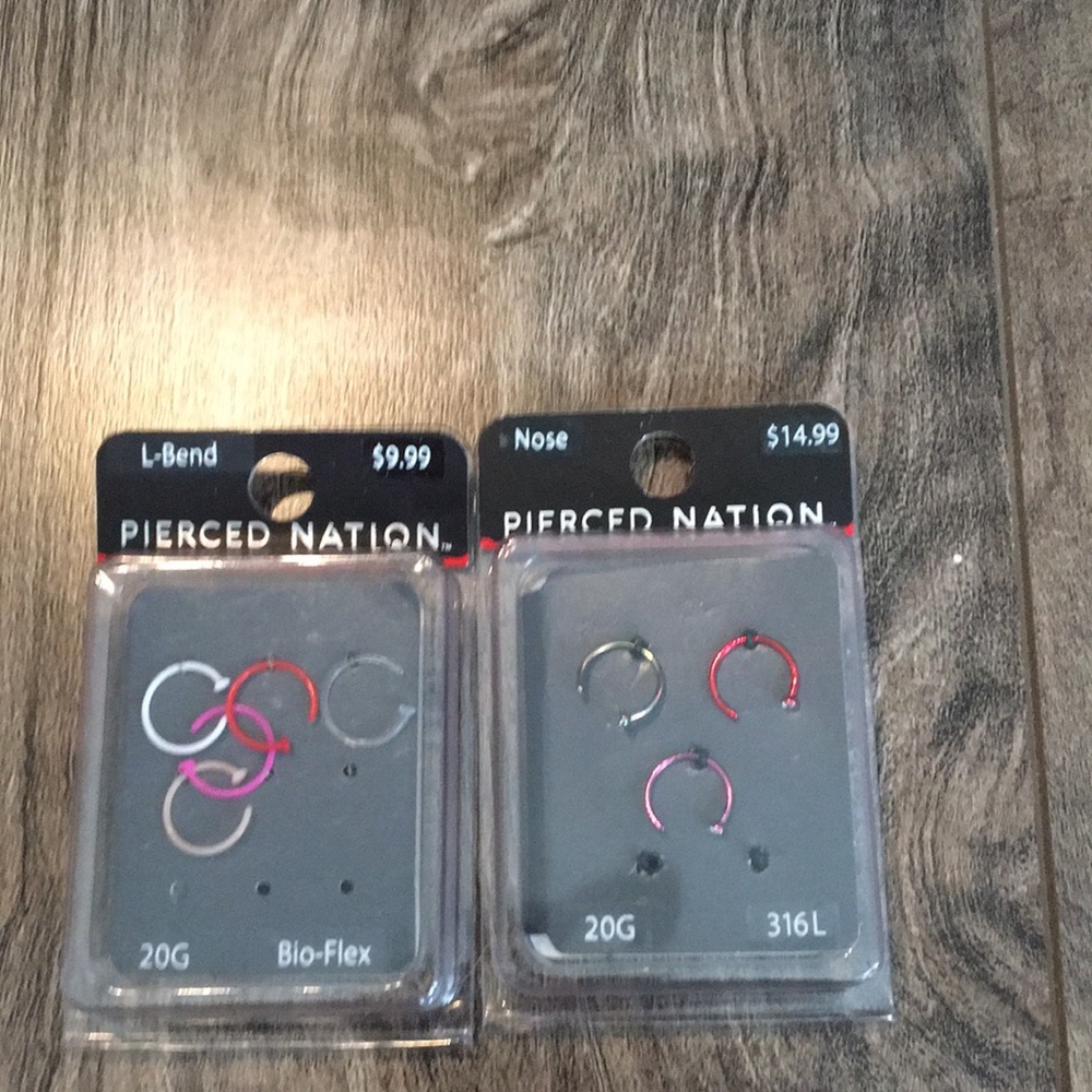 Hoop nose rings